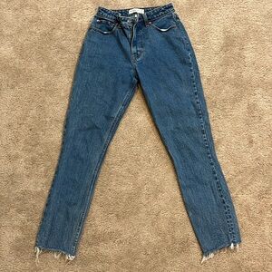 ABERCROMBIE dark wash jeans